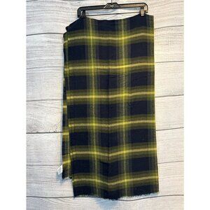 Banana Republic Plaid Scarf Shawl Wrap OS